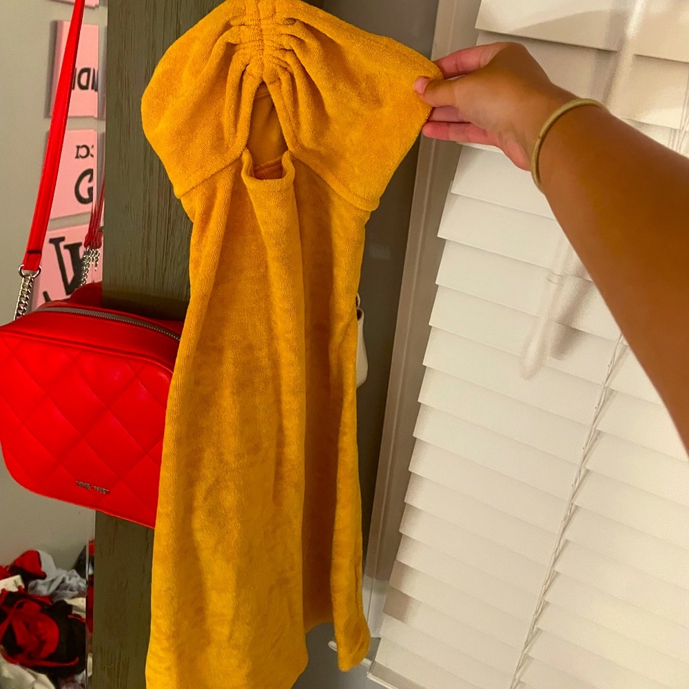 H&M Orange Cover up Dress. Size Xs